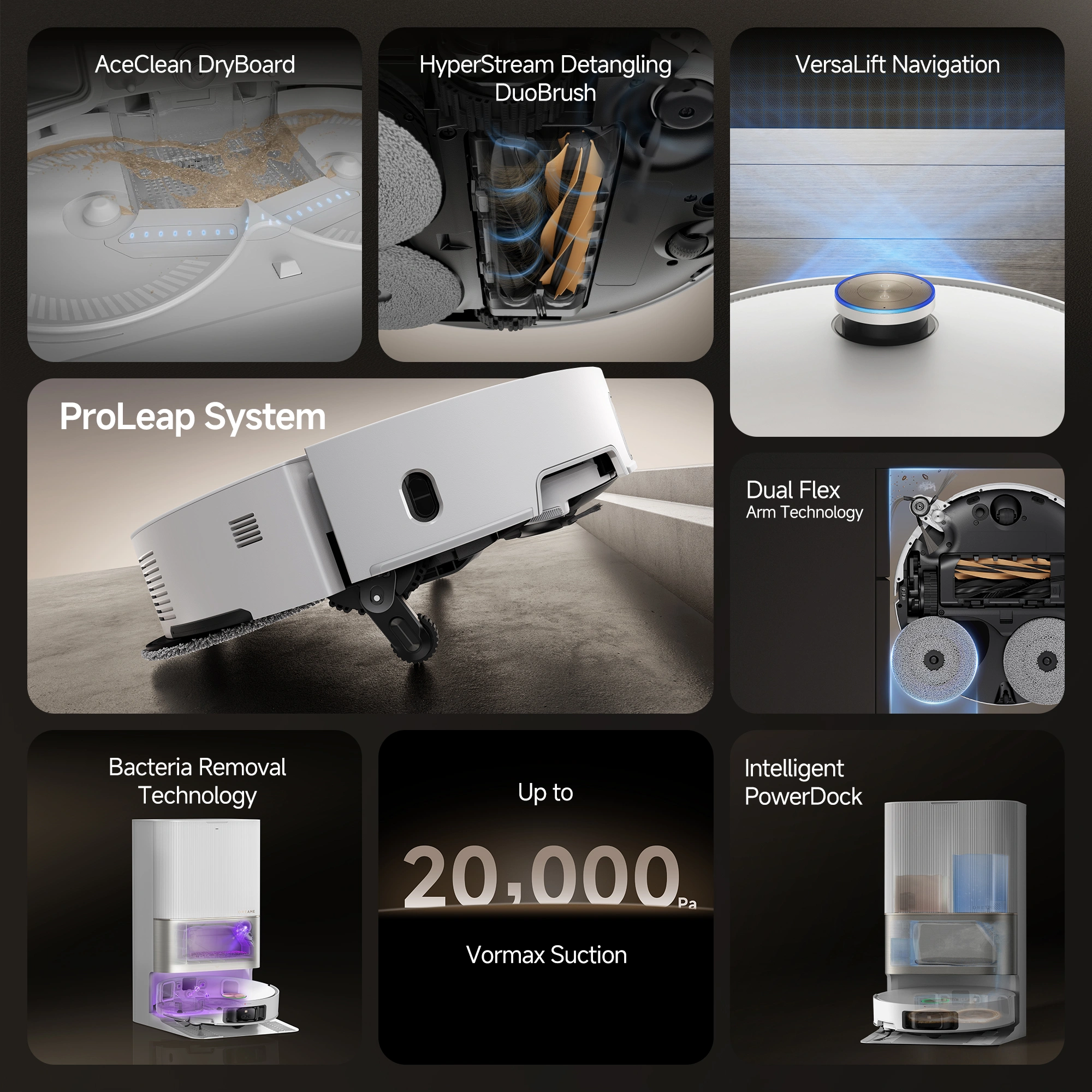 რობოტი მტვერსასრუტი Dreame X50 Ultra - Image 2