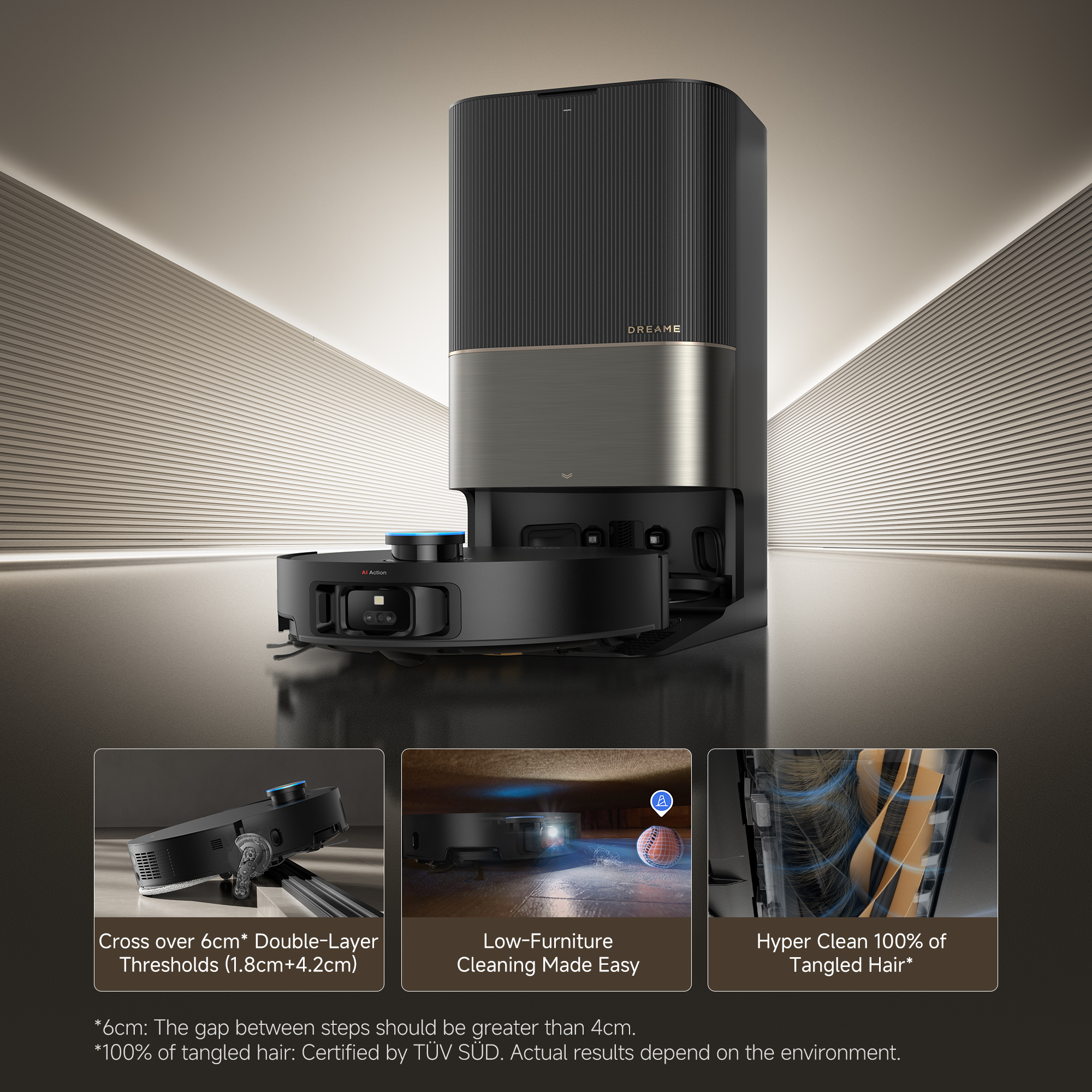 რობოტი მტვერსასრუტი Dreame X50 Ultra Complete - Image 2