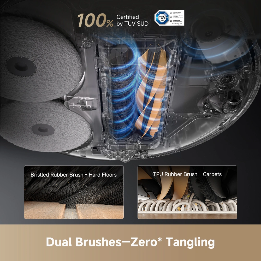 HyperStream Detangling DuoBrush ორმაგი მთავარი ჯაგრისი