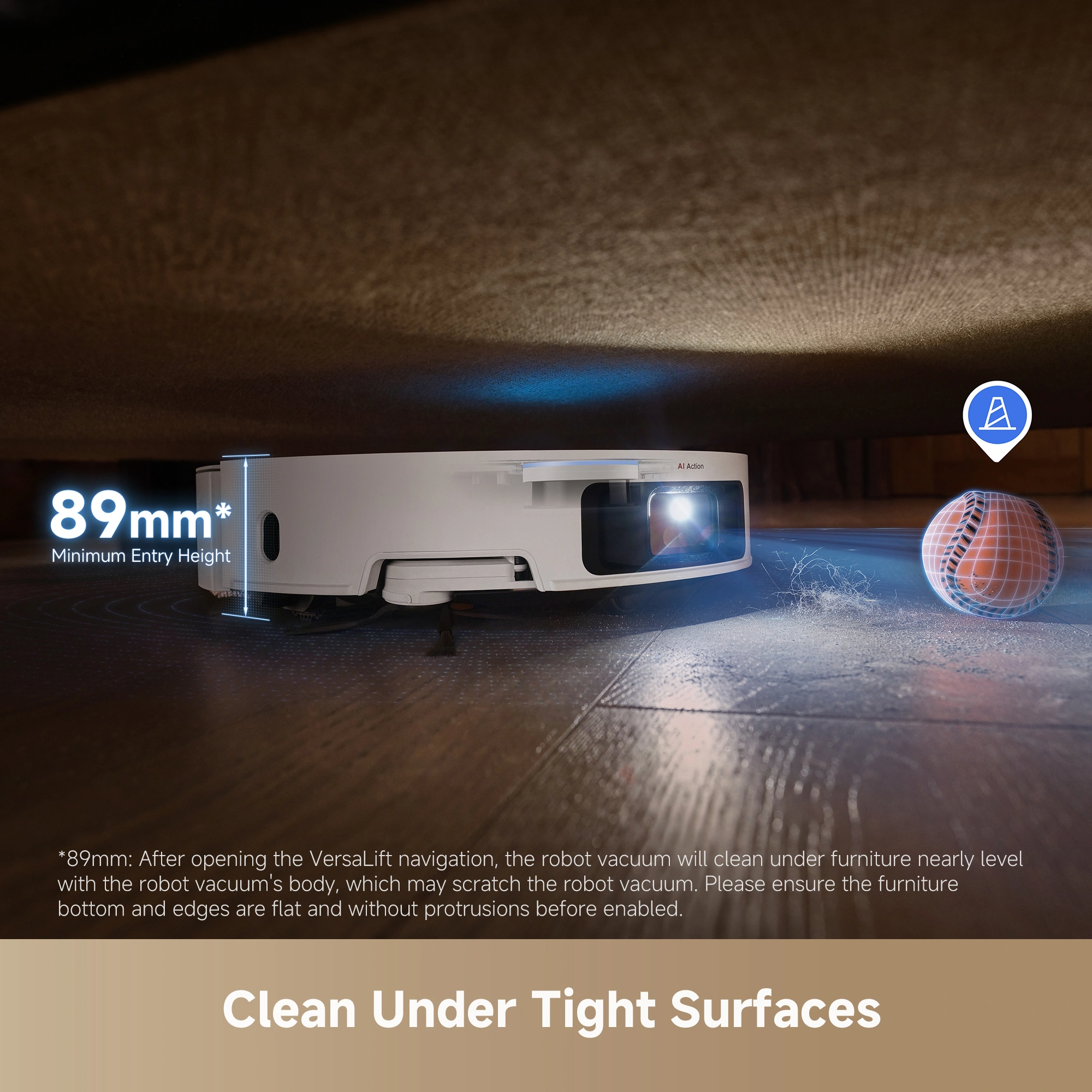 რობოტი მტვერსასრუტი Dreame X50 Ultra - Image 8