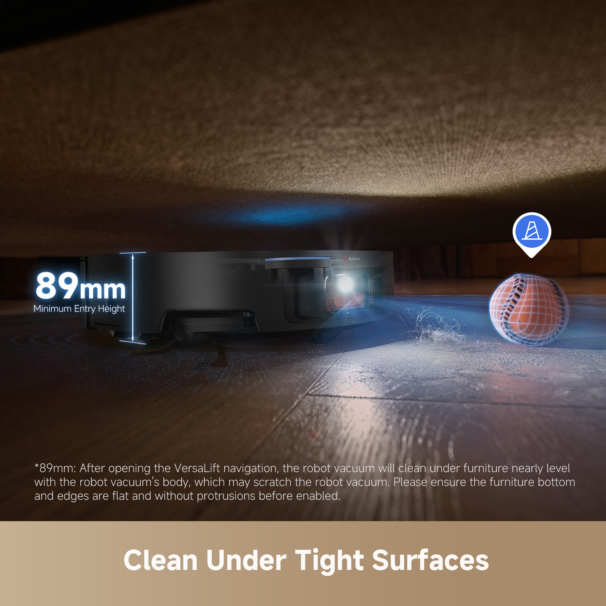რობოტი მტვერსასრუტი Dreame X50 Ultra Complete - Image 6