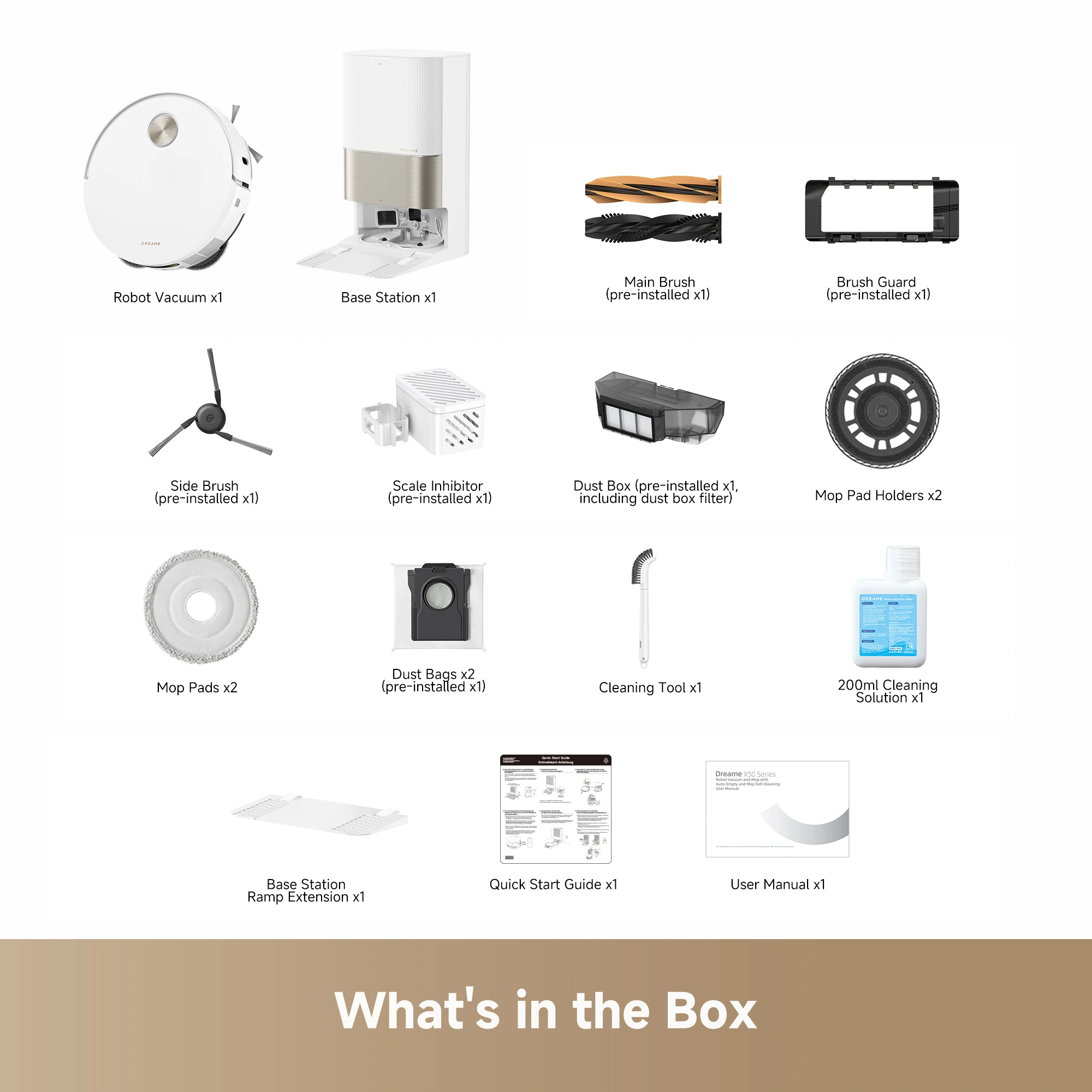 რობოტი მტვერსასრუტი Dreame X50 Ultra - Image 10