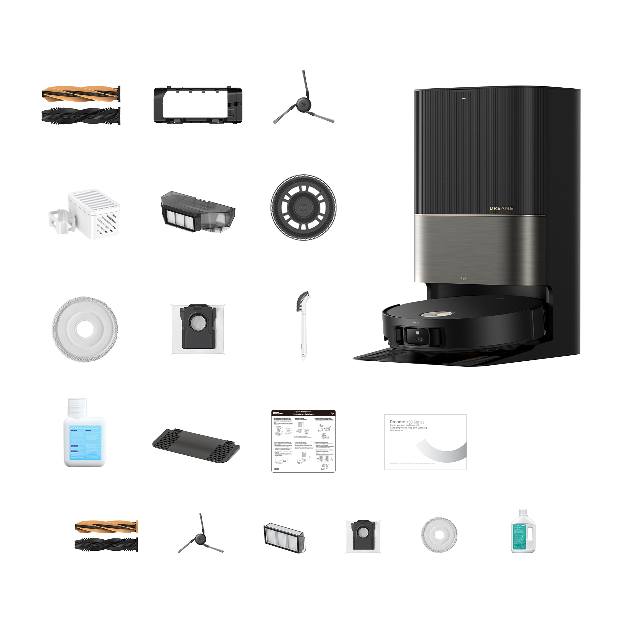 რობოტი მტვერსასრუტი Dreame X50 Ultra Complete - Image 9