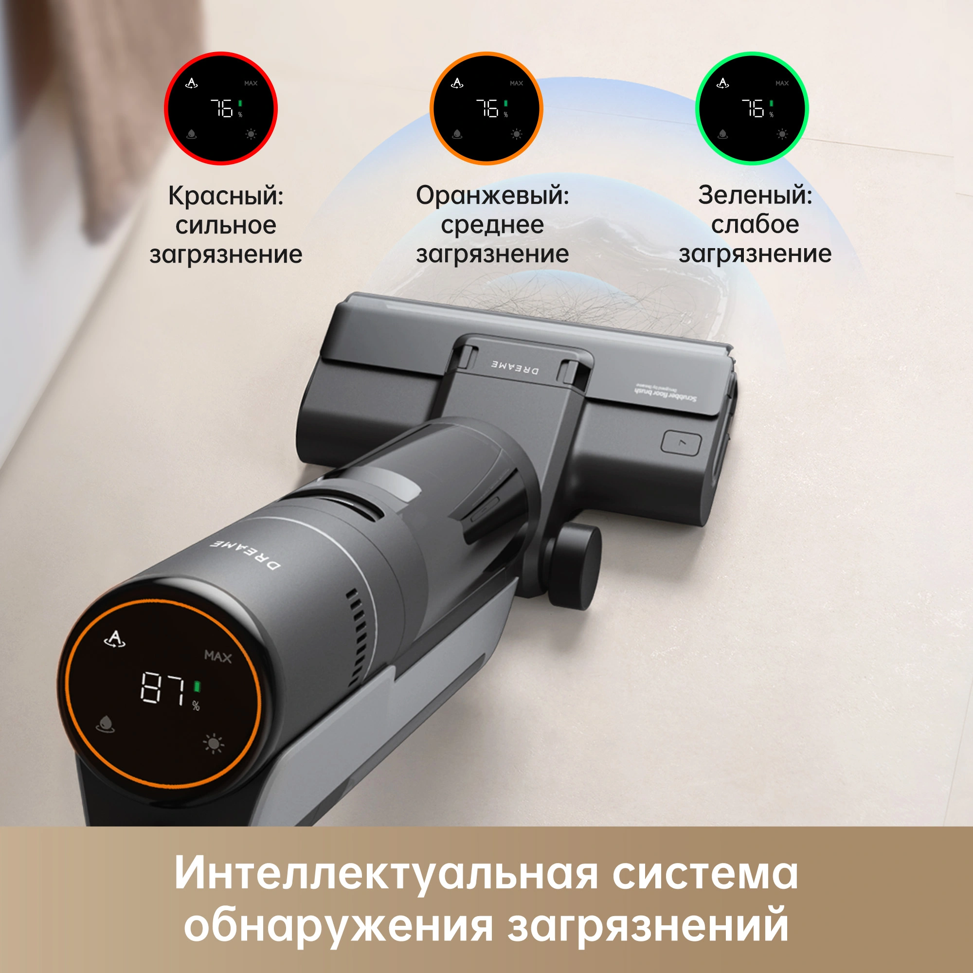უსადენო მტვერსასრუტი Dreame H12S — изображение 2