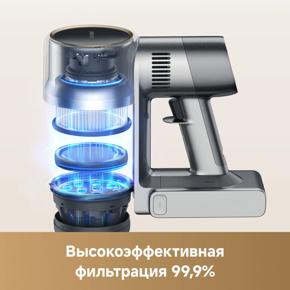 უსადენო მტვერსასრუტი Dreame R20 Aqua — изображение 8