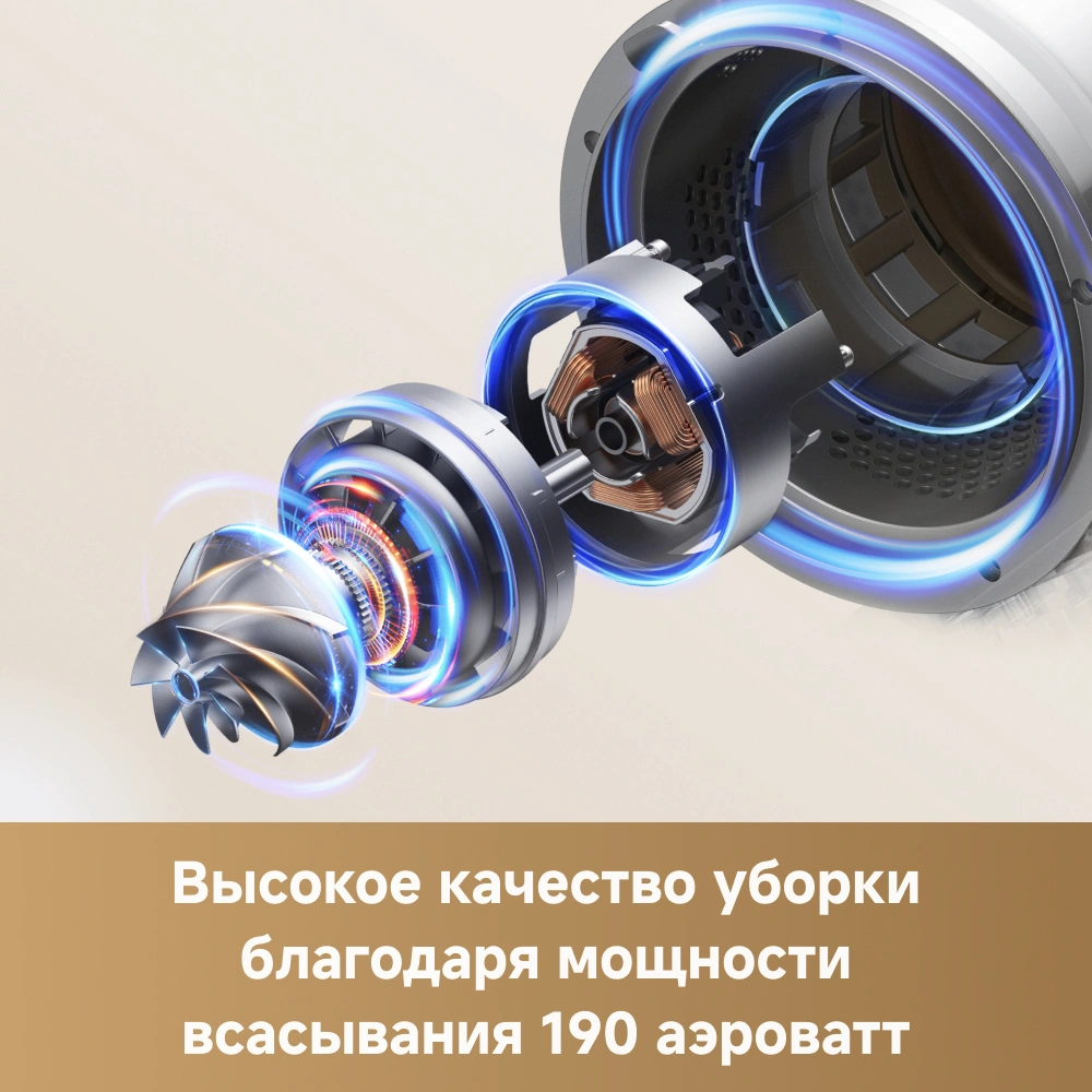 უსადენო მტვერსასრუტი Dreame R20 Aqua — изображение 9