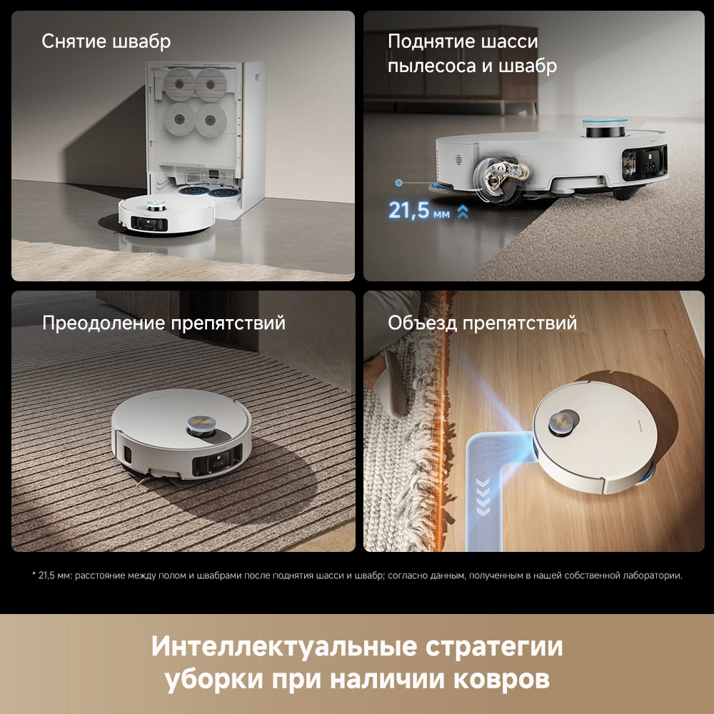 რობოტი მტვერსასრუტი Dreame Matrix10 Ultra White — изображение 12
