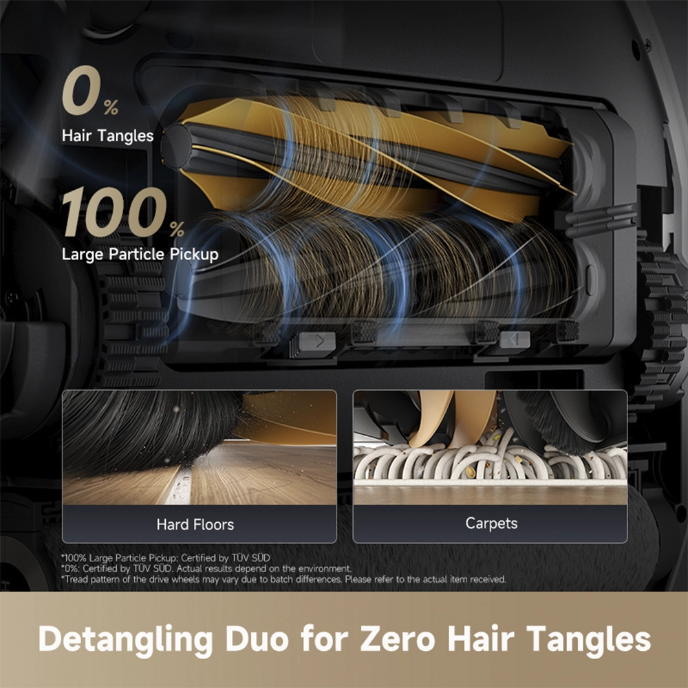 რობოტი მტვერსასრუტი Dreame Aqua10 Roller White - Image 6