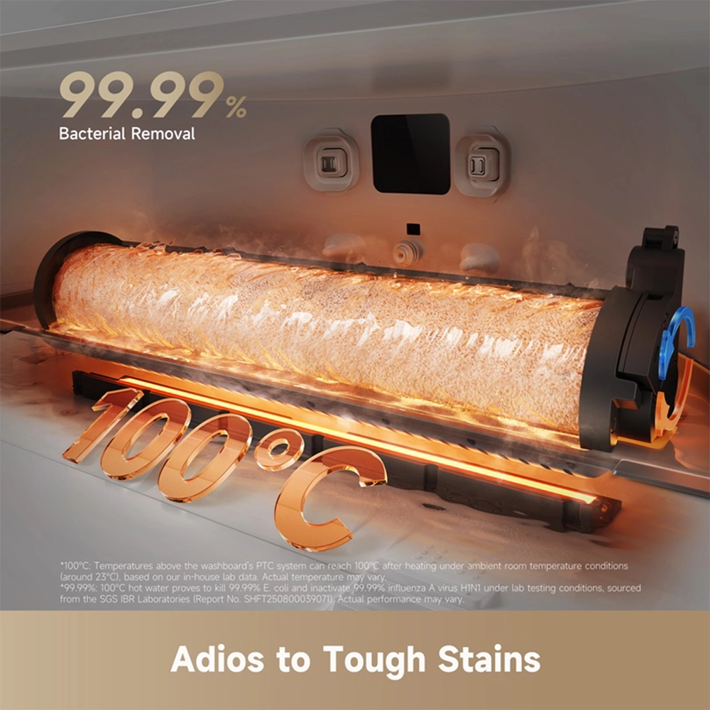 რობოტი მტვერსასრუტი Dreame Aqua10 Roller White - Image 9