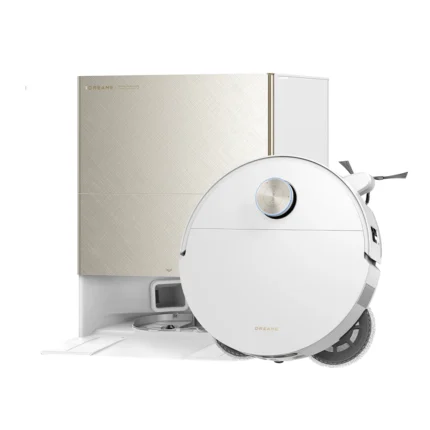 რობოტი მტვერსასრუტი Dreame X60 Ultra Complete White - სურათი 27