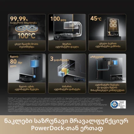 Dreame Matrix 10 Pro Black - სურათი 14