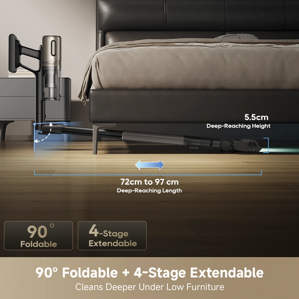 უსადენო მტვერსასრუტი Dreame Z40 TangleCut Flex - Image 5