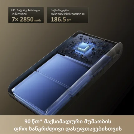 უსადენო მტვერსასრუტი Dreame Z40 TangleCut Flex - სურათი 7