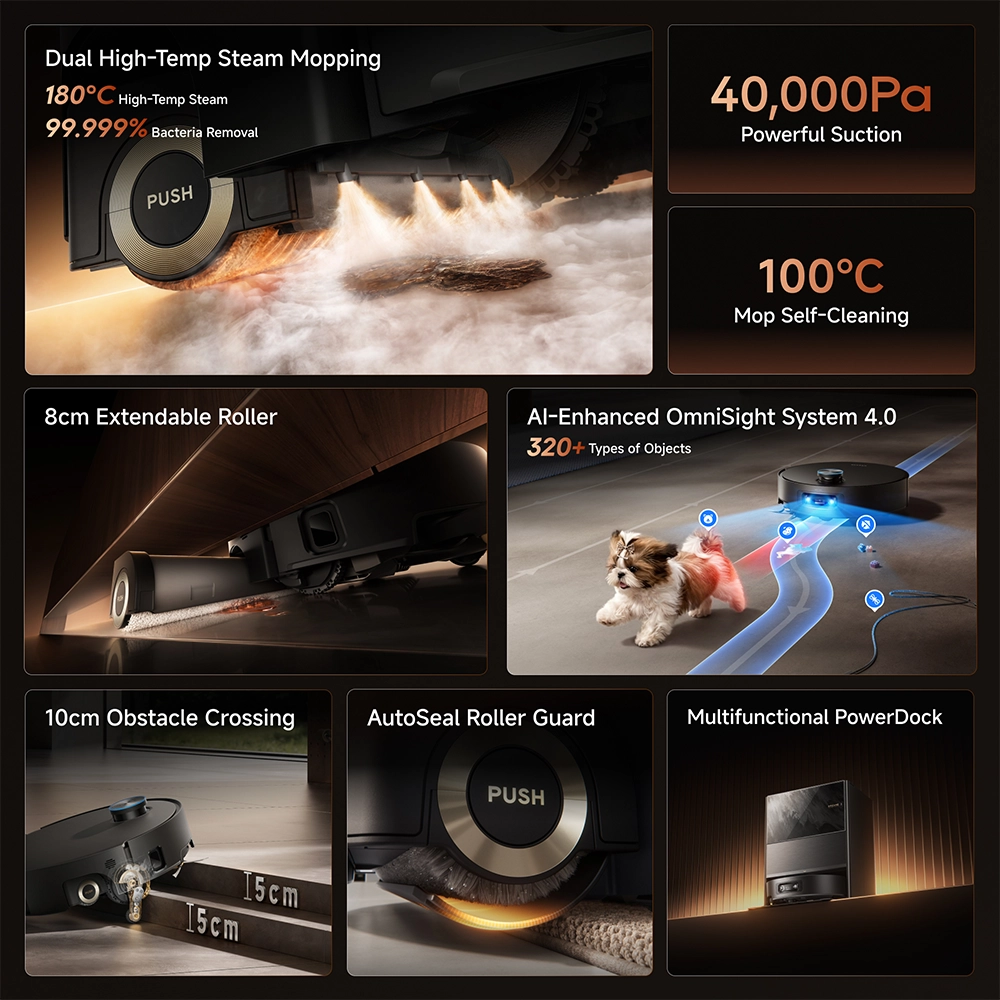 Dreame Aqua 20 Pro Ultra Roller S Complete Black - Image 2