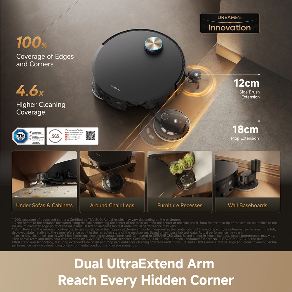 Dreame X60 Pro Master Black - Image 3