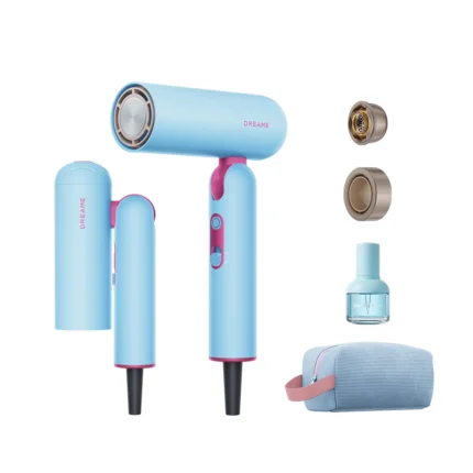 Dreame Pocket Cake Hair Dryer Blue