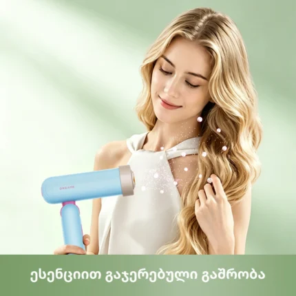 Dreame Pocket Cake Hair Dryer Blue - სურათი 6