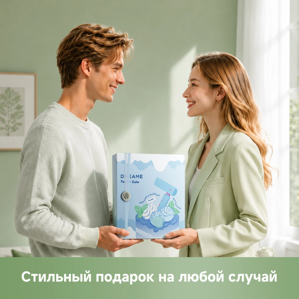 Dreame Pocket Cake Hair Dryer Blue — изображение 11