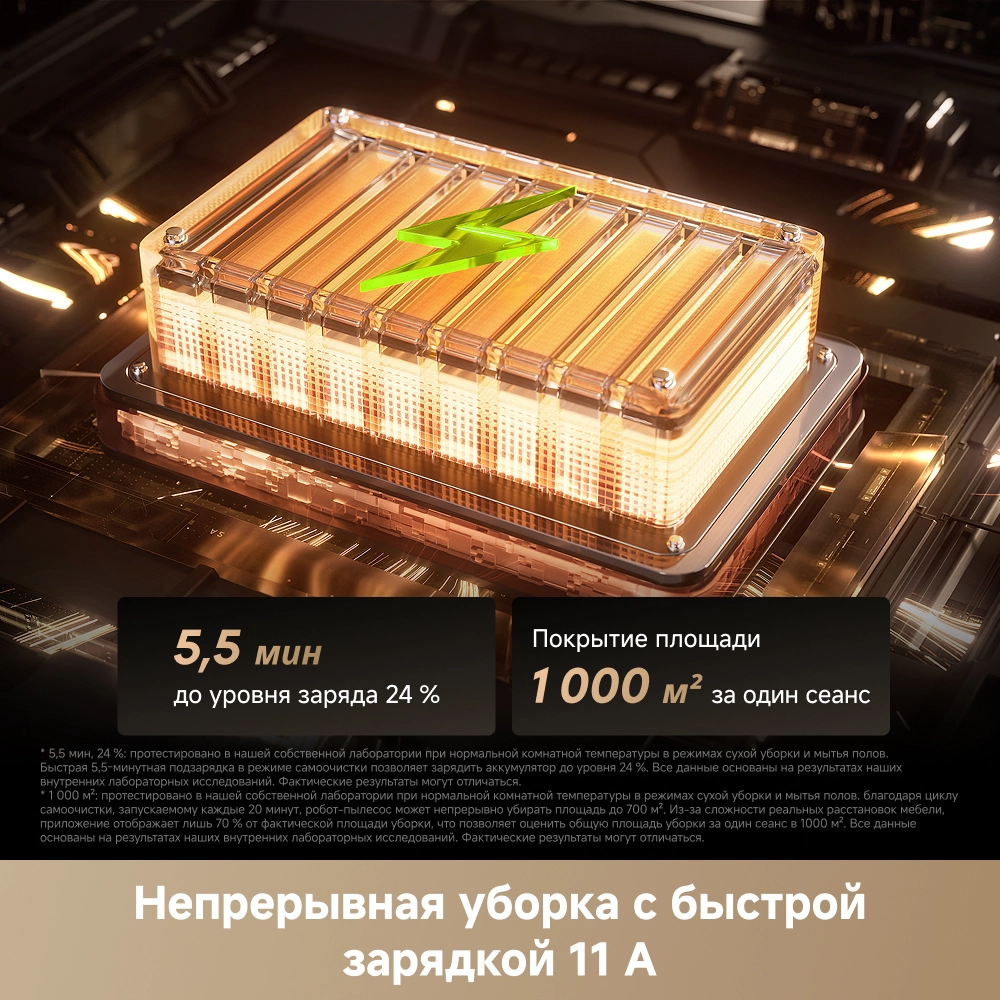 Dreame X60 Pro Ultra MatriX Translucent Black — изображение 14